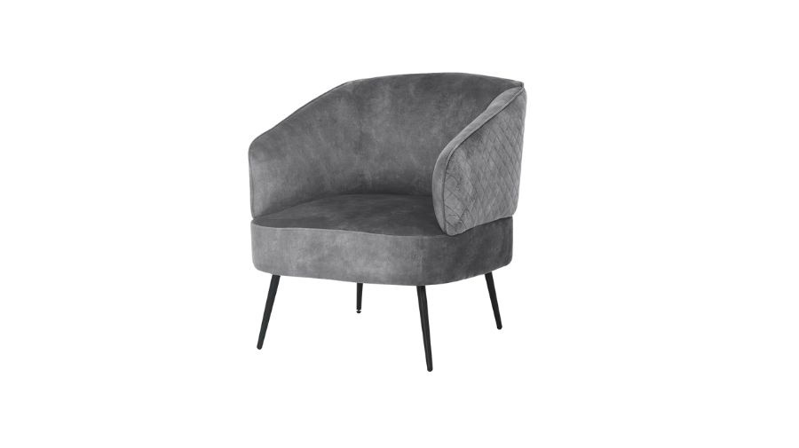 Executive 1 Seater Velvet Sofa