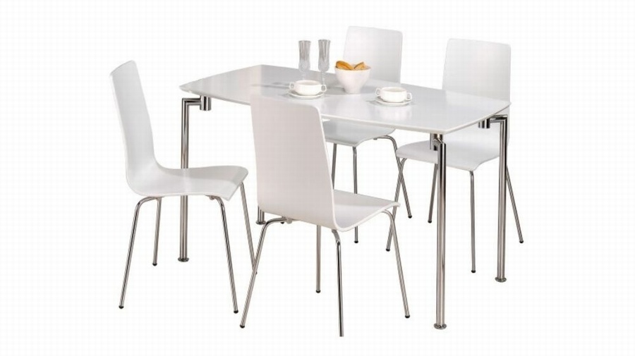 Dove Table & 4 Chairs