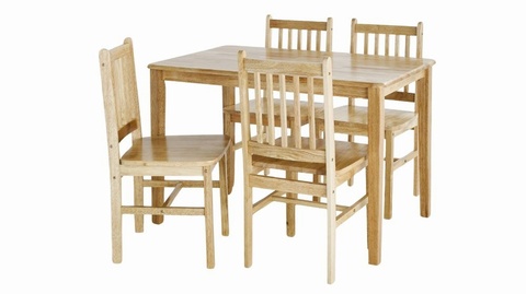 Malay Table & 4 Chairs