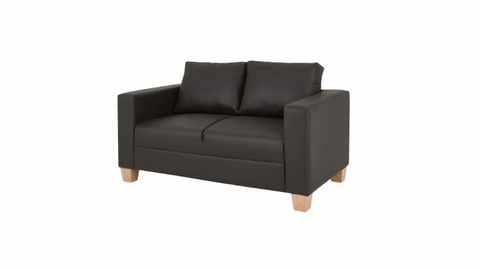 Chesterfield 2 Seater PVC Sofa
