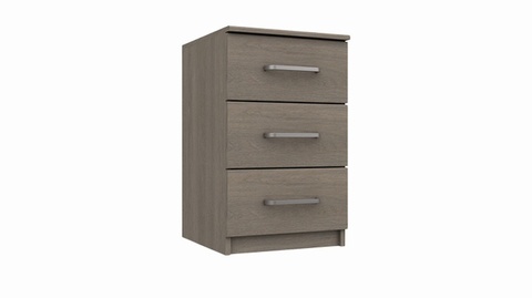 Minnesota 3 Drawer Bedside