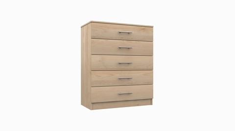 Budget 5 Drawer Chest