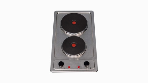 2-Ring Electric Hob
