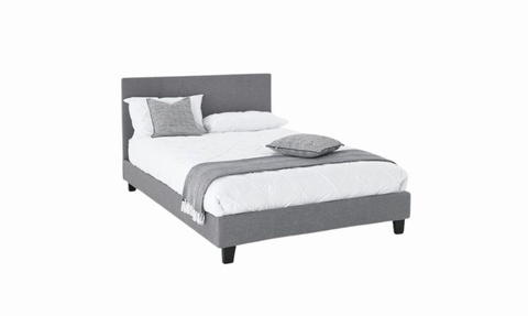 Chester Grey Fabric Bed
