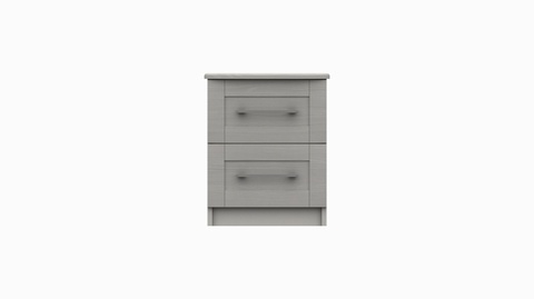 Andante 2 Drawer Bedside