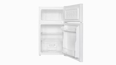 Under Counter Fridge Freezer Double Door -White
