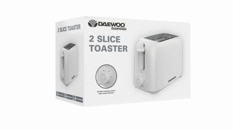 Toaster 2 Slice - White