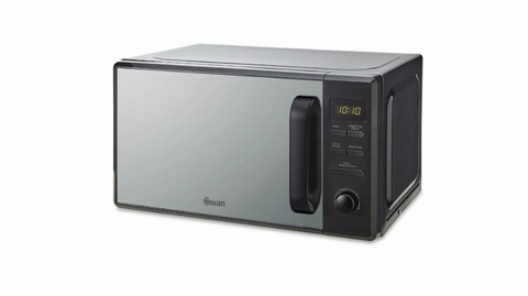 Swan 20l 800W Microwave Digital Black