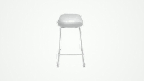 Rocco White Bar Stool